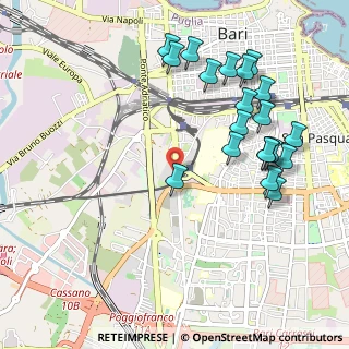 Mappa Via delle Murge, 70124 Bari BA, Italia (1.206)