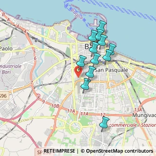 Mappa Via delle Murge, 70124 Bari BA, Italia (1.755)