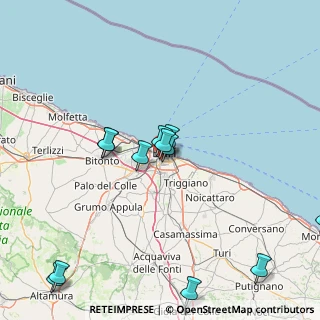 Mappa Via delle Murge, 70124 Bari BA, Italia (18.90667)
