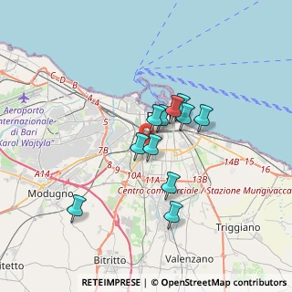 Mappa Via delle Murge, 70124 Bari BA, Italia (2.75727)