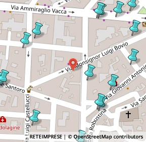 Mappa Largo Monsignor Caldarola, 70032 Bitonto BA, Italia (0.1105)