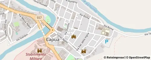 Mappa Capoue