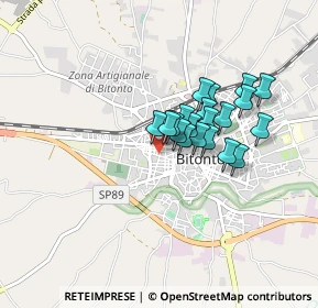 Mappa Via Michele Santoro, 70032 Bitonto BA, Italia (0.646)