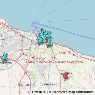 Mappa Via Edoardo Orabona, 70125 Bari BA, Italia (3.30417)