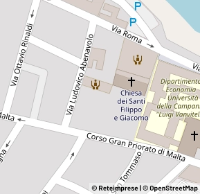 Mappa 81043 Capua CE, Italia (0.08077)