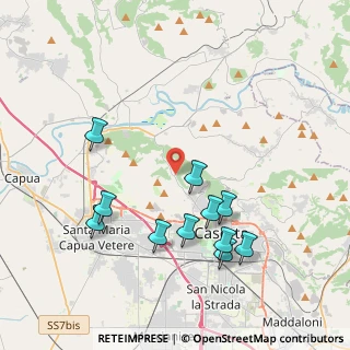 Mappa Via Dosello, 81100 Caserta CE, Italia (4.36)