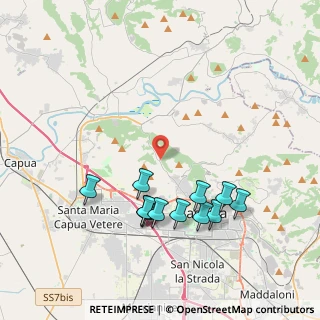 Mappa Via Dosello, 81100 Caserta CE, Italia (4.29917)