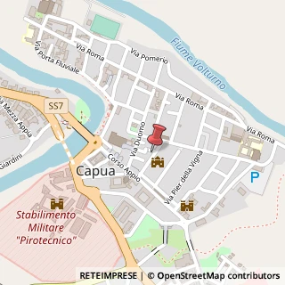 Mappa Via Nazionale Appia, 235, 81043 Capua, Caserta (Campania)