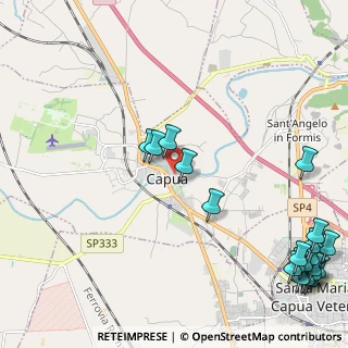 Mappa Piazza Duomo, 81043 Capua CE, Italia (3.483)
