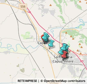 Mappa Via F. Granata, 81043 Capua CE, Italia (3.33867)