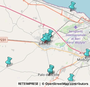 Mappa Via Luigi Settembrini, 70032 Bitonto BA, Italia (5.29833)