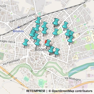 Mappa Corte Ciro Menotti, 70032 Bitonto BA, Italia (0.402)
