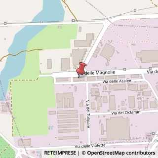 Mappa Via delle Magnolie, 21, 70026 Modugno, Bari (Puglia)