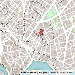 Mappa Via Monsignor F. P. Calamita, 59, 70032 Bitonto, Bari (Puglia)