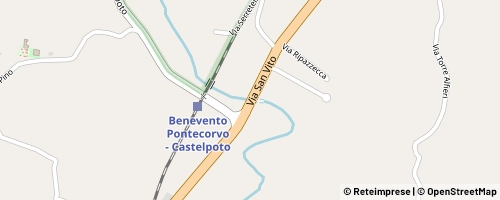Mappa Benevento