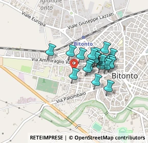 Mappa Via Generale Carlo Alberto dalla Chiesa, 70032 Bitonto BA, Italia (0.3295)