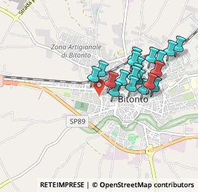 Mappa Via Generale Carlo Alberto dalla Chiesa, 70032 Bitonto BA, Italia (0.8395)