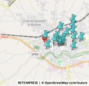 Mappa Via Generale Carlo Alberto dalla Chiesa, 70032 Bitonto BA, Italia (0.915)
