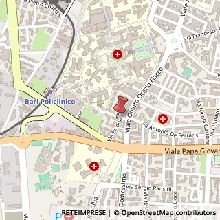 Mappa Via Tommaso Storelli, 5, 70124 Bari, Bari (Puglia)