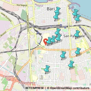 Mappa Via Tommaso Storelli, 70124 Bari BA, Italia (1.22769)