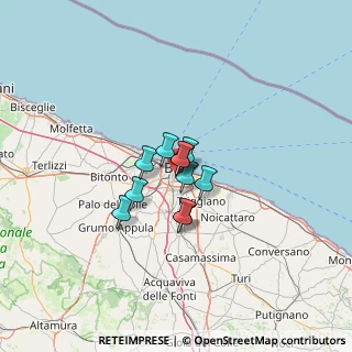 Mappa Via Tommaso Storelli, 70124 Bari BA, Italia (6.98182)