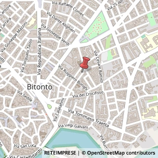 Mappa Via Raffaele Tauro, 71, 70032 Bitonto, Bari (Puglia)