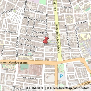 Mappa Corso Benedetto Croce, 221, 70125 Bari, Bari (Puglia)