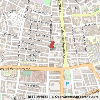 Mappa Corso Benedetto Croce, 146, 70125 Bari, Bari (Puglia)
