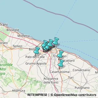 Mappa Str. Privata Deserto, 70100 Bari BA, Italia (6.26273)