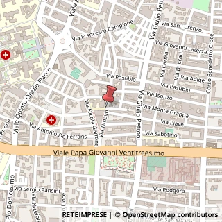 Mappa Via Timavo,  52, 70125 Bari, Bari (Puglia)