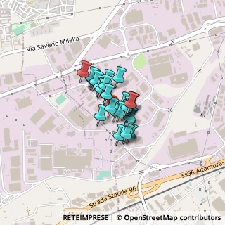 Mappa Via Giovanni Nickmann, 70132 Zona Industriale BA, Italia (0.21071)