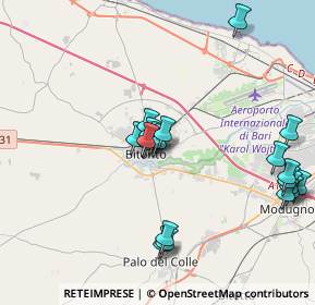 Mappa Via Dionisio Volponi, 70032 Bitonto BA, Italia (4.3095)