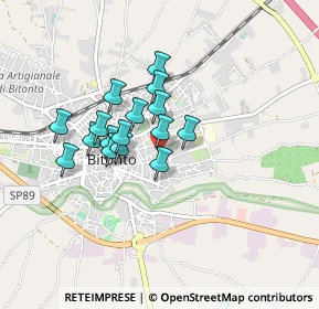 Mappa Via Dionisio Volponi, 70032 Bitonto BA, Italia (0.69063)