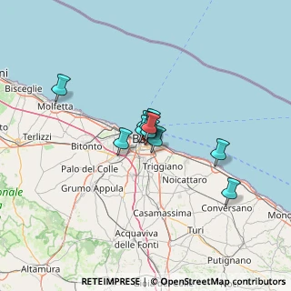 Mappa Via Monte Grappa, 70125 Bari BA, Italia (7.92182)