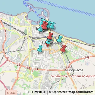 Mappa Via Monte Grappa, 70125 Bari BA, Italia (1.31)