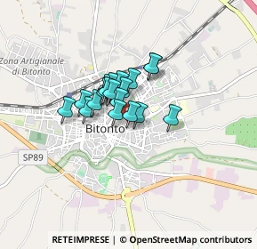 Mappa Via Rosa Carlo, 70032 Bitonto BA, Italia (0.5255)