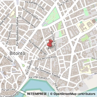 Mappa Via Carlo Rosa, 79, 70032 Bitonto, Bari (Puglia)