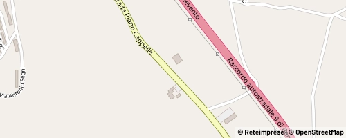 Mappa Benevento