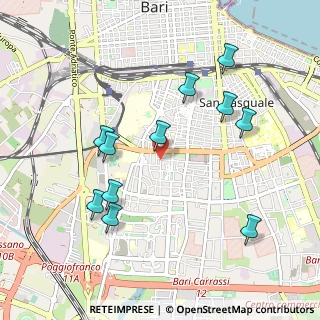 Mappa Via Mons Enrico Nicodemo, 70124 Bari BA, Italia (1.08455)