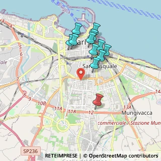 Mappa Via Mons Enrico Nicodemo, 70124 Bari BA, Italia (1.785)