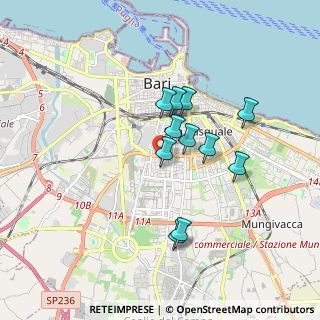 Mappa Via Mons Enrico Nicodemo, 70124 Bari BA, Italia (1.49273)