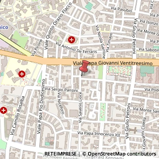 Mappa Via Giovanni Modugno, 79, 70128 Bari, Bari (Puglia)