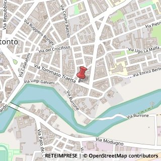 Mappa Via Tommaso Traetta, 152/B, 70032 Bitonto, Bari (Puglia)