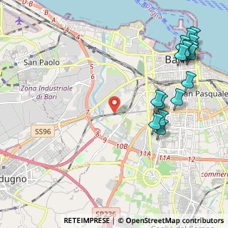 Mappa Strada Vicinale S. Giorgio Martire, 70124 Bari BA, Italia (2.91938)