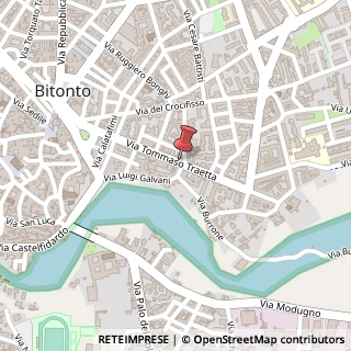Mappa Via Tommaso Traetta, 114, 70032 Bitonto, Bari (Puglia)