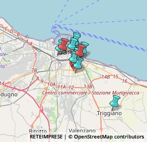 Mappa Via Andrea Gabrieli, 70125 Bari BA, Italia (2.05636)