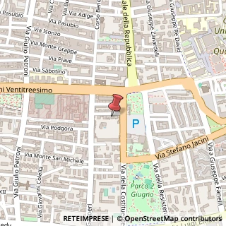 Mappa Via Enrico Pessina, 29, 70125 Bari, Bari (Puglia)
