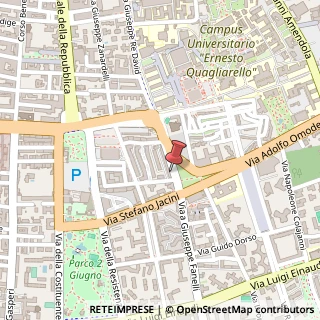 Mappa Via Giuseppe Fanelli, 211, 70125 Bari, Bari (Puglia)