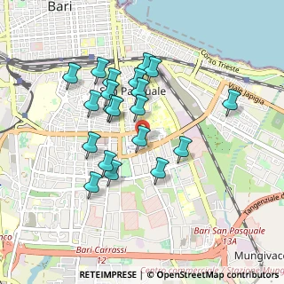 Mappa Traversa di Via Fanelli, 70125 Bari BA, Italia (0.8655)