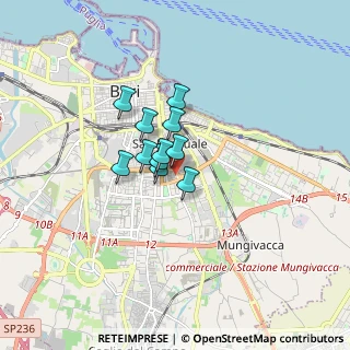 Mappa Traversa di Via Fanelli, 70125 Bari BA, Italia (0.97364)
